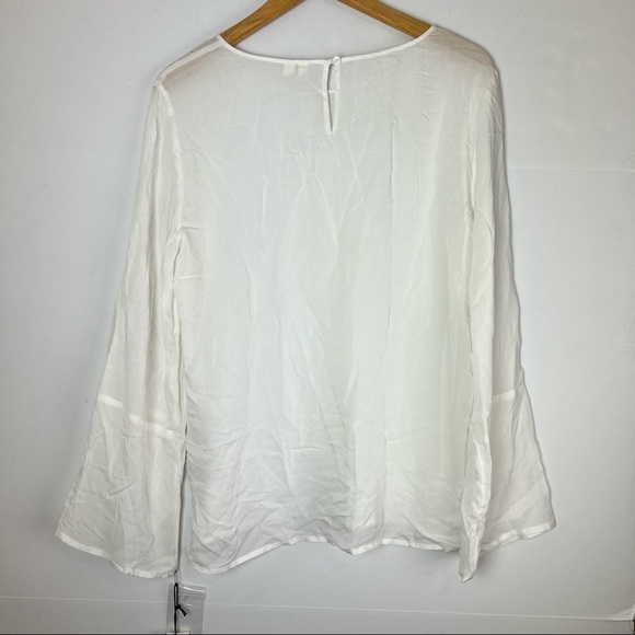 Treasure & Bond • Soft Voile Shirt Ivory - Picture 3 of 6